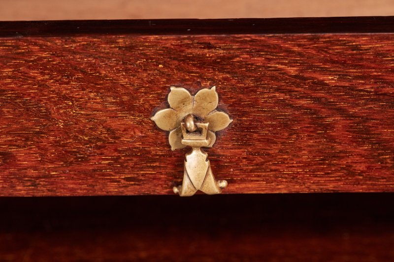 Exceptional Quality Antique Victorian Burr Walnut Bureau - Image 10